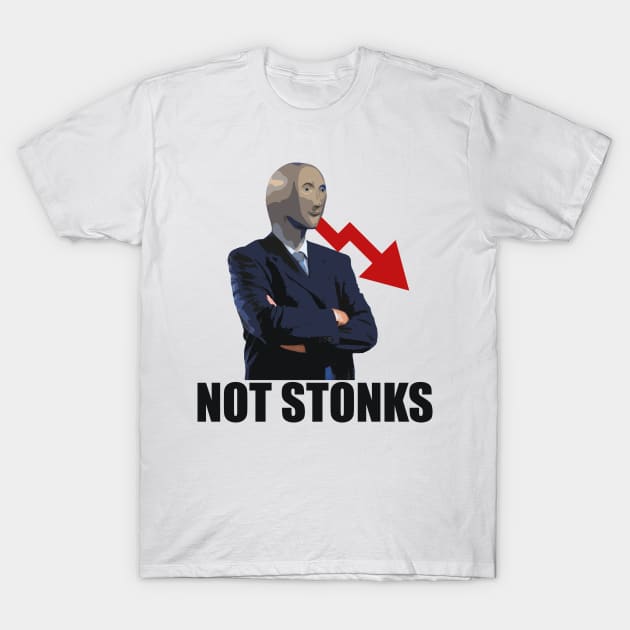 Not Stonks T-Shirt by giovanniiiii